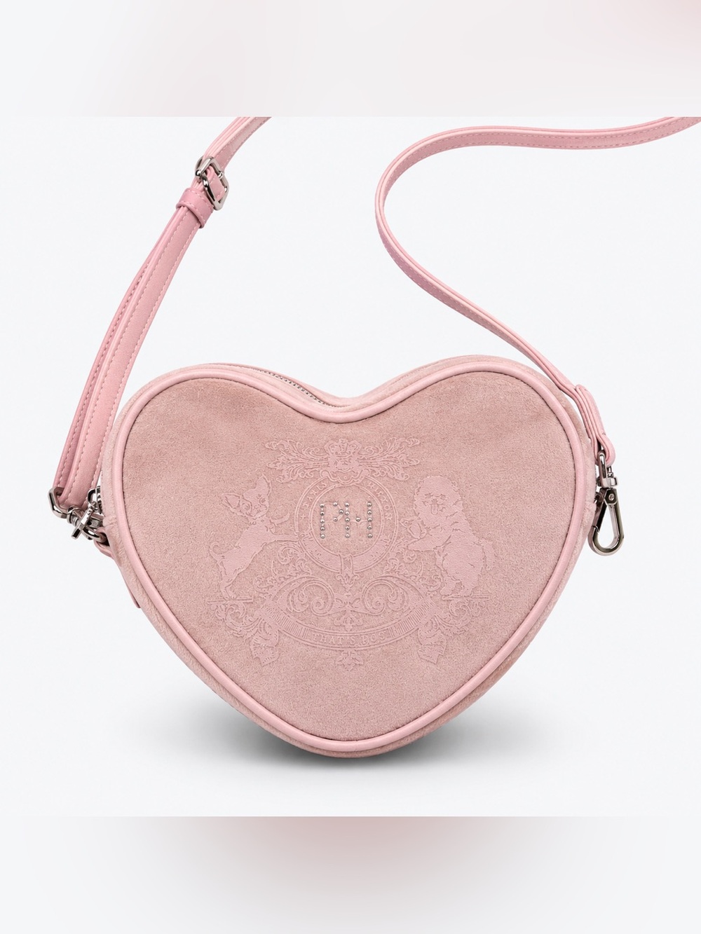 Paris Hilton Sliving Heart Crossbody Bag Pink NWOT MSRP $68